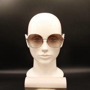 JIMMY CHOO SUNGLASSES CORAL/G/SK 61 15 140